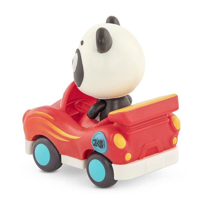 Zestaw miękkich autek sensorycznych do rączki Light Up Cars B.toys