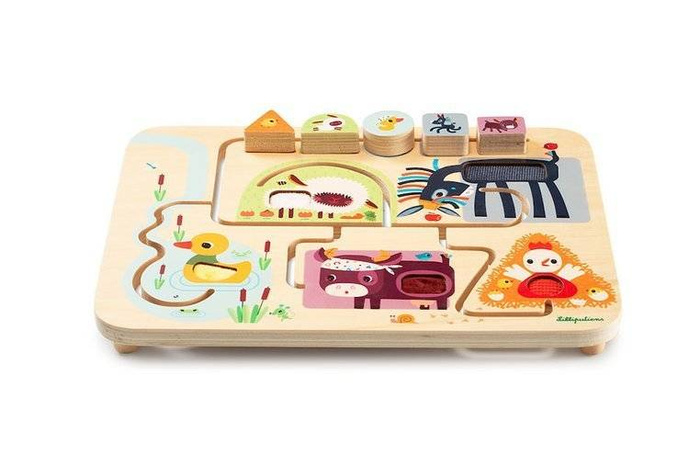 Tablica manipulacyjna dla najmłodszych Farma Lilliputiens