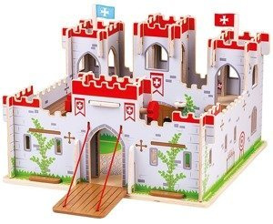 Drewniany zamek do składania Geroy Bigjigs Toys