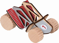 Zrób to sam drewniany model pojazdu do składania Buggy Goki