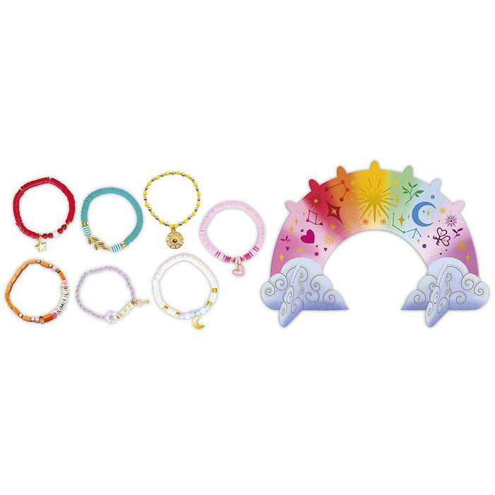 Zestaw do tworzenia biżuterii ze stojakiem Bransoletka na każdy dzień tygodnia Janod