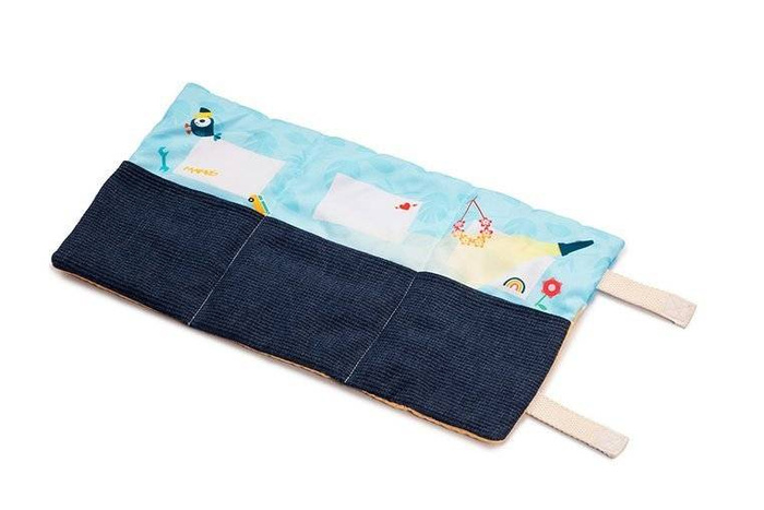 Mini przytulanki Rodzina nosorożców z matą Nosorożec Marius Lilliputiens