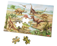 Puzzle prehistoria Dinozaury 48 el. Melissa and Doug