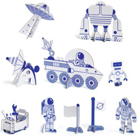 Rakieta kosmiczna zestaw zrób to sam Djeco