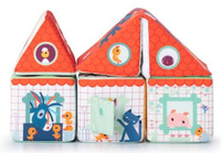 Klocki wielofunkcyjne dla najmłodszych Stodoła Farma Lilliputiens