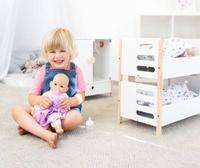 Łóżko piętrowe dla lalek drewniane Small Foot