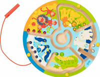 Magnetyczny labirynt Nauka liczenia Liczby i zwierzęta Goki