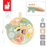 Tablica edukacyjna drewniana Ogród Sweet Cocoon Janod