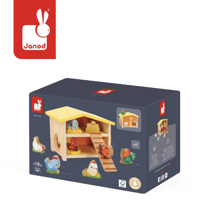 Farma Mój pierwszy kurnik Janod