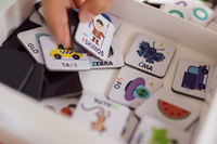 Magnetyczna układanka Polski Alfabet Magnetibook Janod