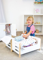 Łóżko piętrowe dla lalek drewniane Small Foot