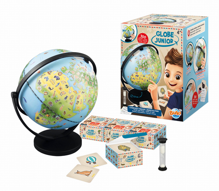 Globus Junior z obrazkami Buki