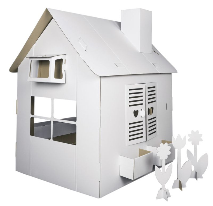 Kartonowy domek dla dzieci Kwiaciarnia Kwitnący Domek Tektorado