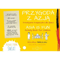Kreatywna książka dla dzieci. Przygoda z Azją, Zuzu Toys