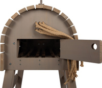 Drewniany duży koń szary Small Foot