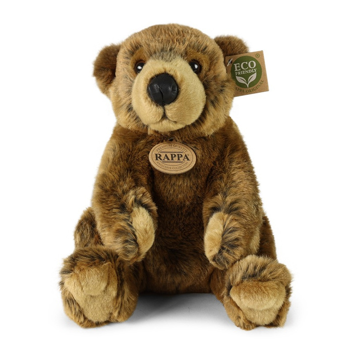 Pluszak ekologiczny Niedźwiedź 25 cm dla dzieci Rappa