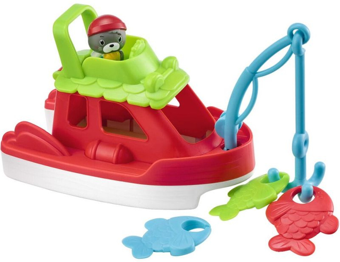 Zabawkowy kuter rybacki 3 w 1 Klorofil, statek i figurka