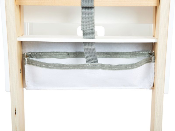 Biały wózek do zabaw w sklep dla dzieci Small Foot