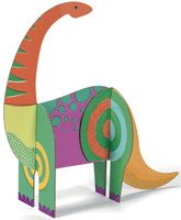 Kreatywny zestaw Dinozaury 3D Djeco