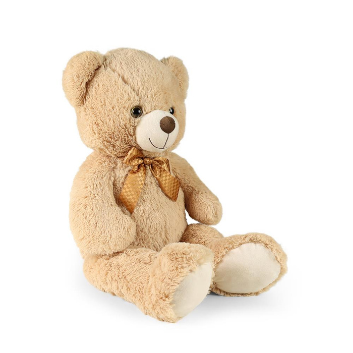 Maskotka dla dzieci duży jasnobrązowy miś Ron 78 cm Rappa