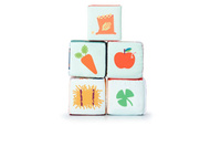 Klocki wielofunkcyjne dla najmłodszych Stodoła Farma Lilliputiens