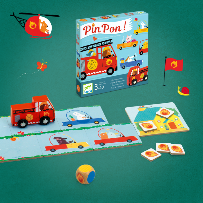 Gra kooperacyjna dla dzieci PinPon ALARM Djeco