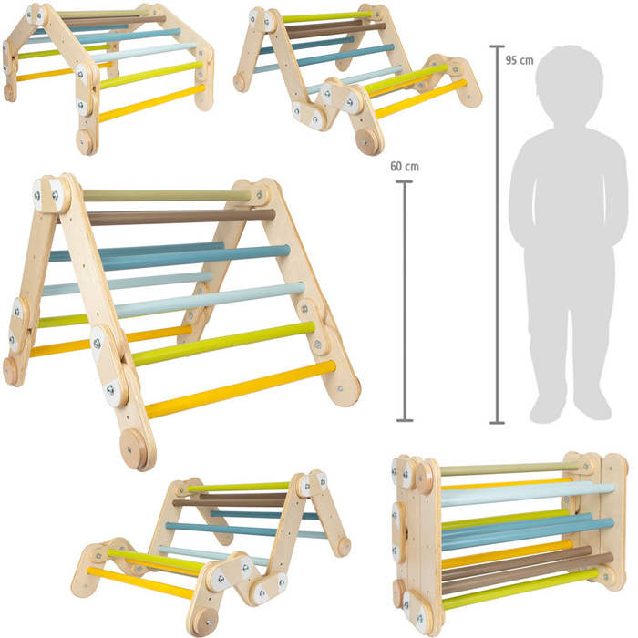 Drewniany trójkąt do wspinaczki Przygoda Small Foot