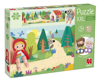 Puzzle XXL Czerwony kapturek Goula