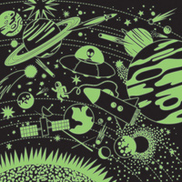 Puzzle rodzinne świecące w ciemności Kosmos 500 el Mudpuppy