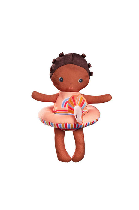 Kąpielowa zabawka laleczka z kółkiem Lena Lilliputiens