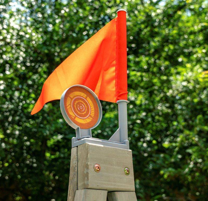 Drewniany plac zabaw Forteca Nerf Scout Defense Post KidKraft