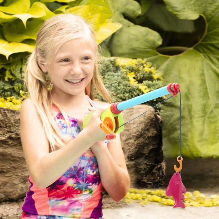 Zestaw małego wędkarza wędka z magnesami B.Toys