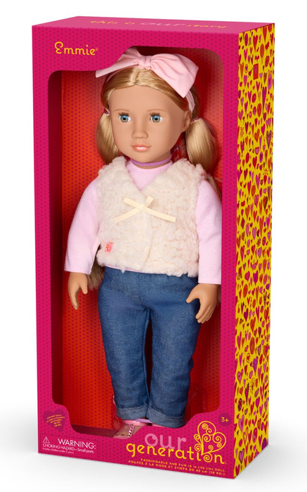 Lalka Emmie 46cm mała elegantka Our Generation