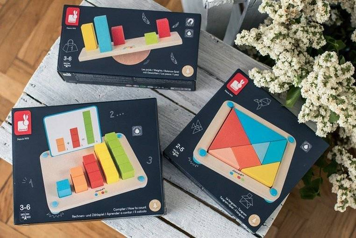 Drewniana równoważnia Essentiel, Janod