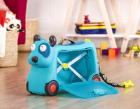 Interaktywna walizka jeździk dla dziecka On the Gogo Woofer Pies B.Toys