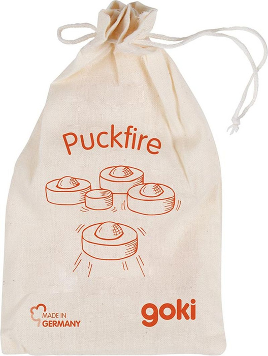 Gra zręcznościowa minicurling drewniane krążki Goki