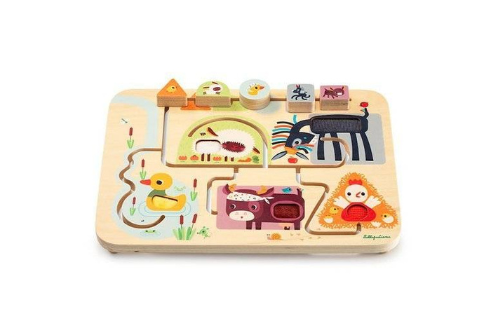 Tablica manipulacyjna dla najmłodszych Farma Lilliputiens