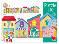 Puzzle poznaj cyfry 1-10 Goula