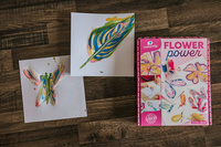 Zestaw kreatywny dla dzieci Malowanie łańcuszkiem Kwiaty I love creativity Janod 