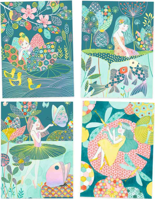 Wydrapywanka Zaczarowany staw DJ09716 Djeco