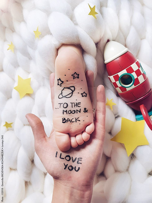 Magnetyczna, drewniana rakieta z małym astronautą, Janod