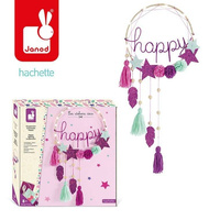 Zestaw kreatywny Łapacz snów z podświetleniem ledowym Happy Janod 