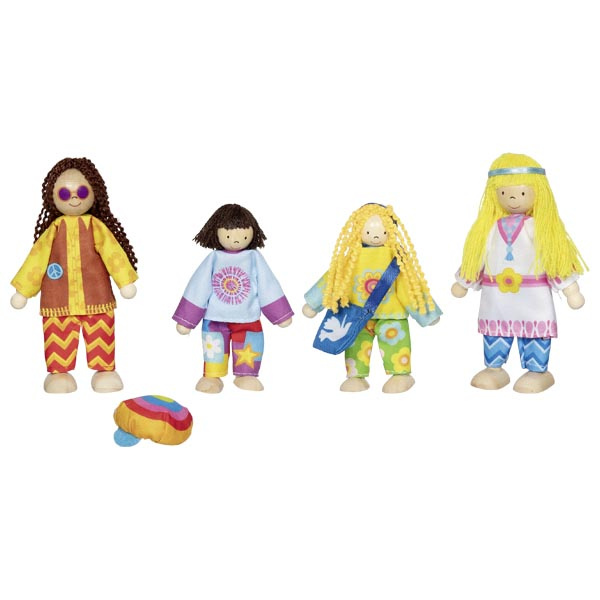 Lalki drewniane Rodzinka Love and Harmony Goki