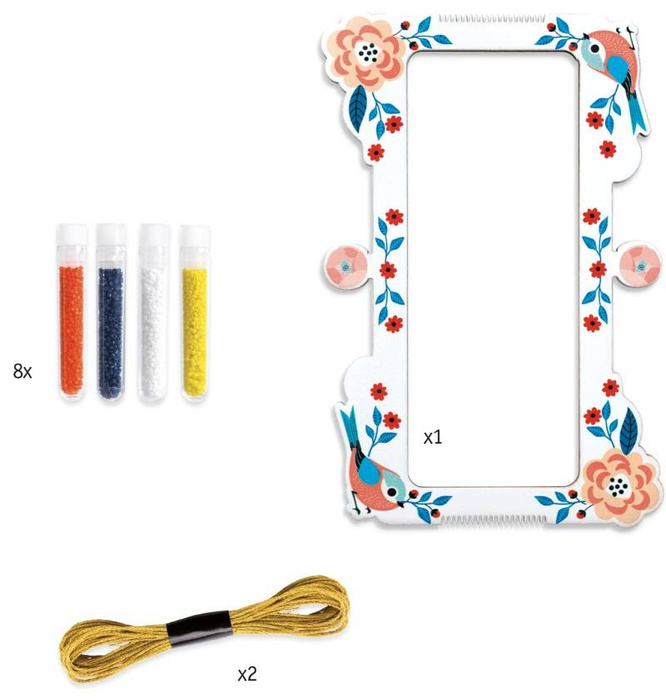 Zestaw dla dzieci do tworzenia biżuterii Mikro perełki Djeco