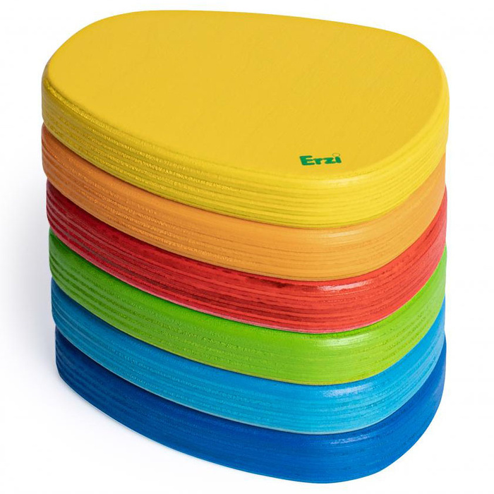 Ścieżka równoważna drewniane kolorowe kamienie Erzi