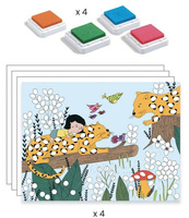 Zestaw artystyczny Malowanie Palcami Djeco 