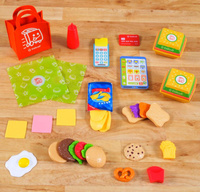 Drewniana restauracja z akcesoriami 2w1 KidKraft