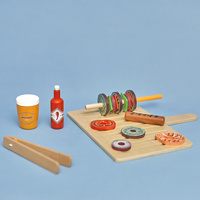 Grill drewniany z akcesoriami Janod