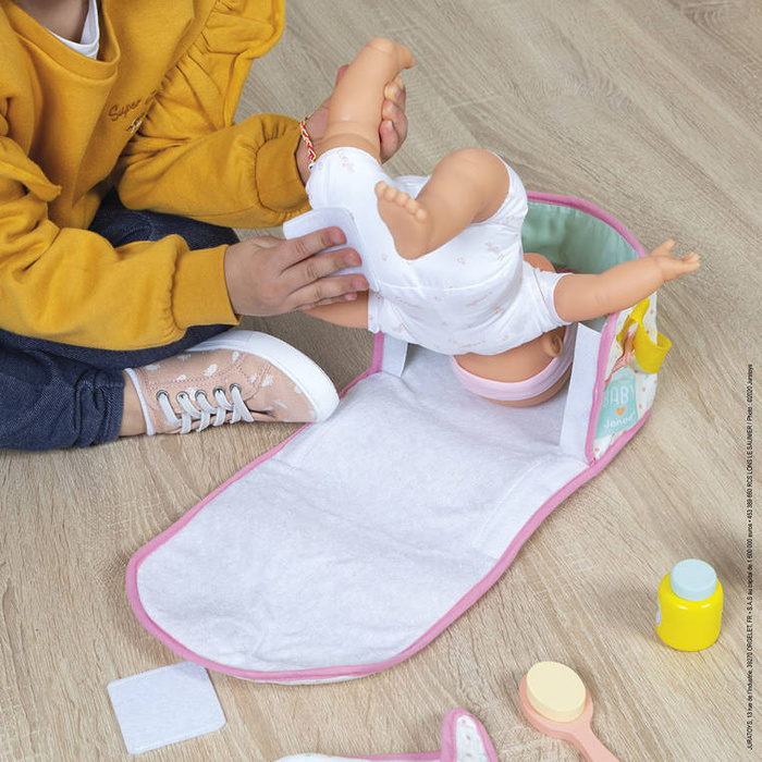 Zestaw torba do przewijania z 8 akcesoriami Janod