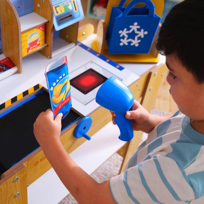 Stanowisko kasa samoobsługowa z drewna dla dzieci KidKraft